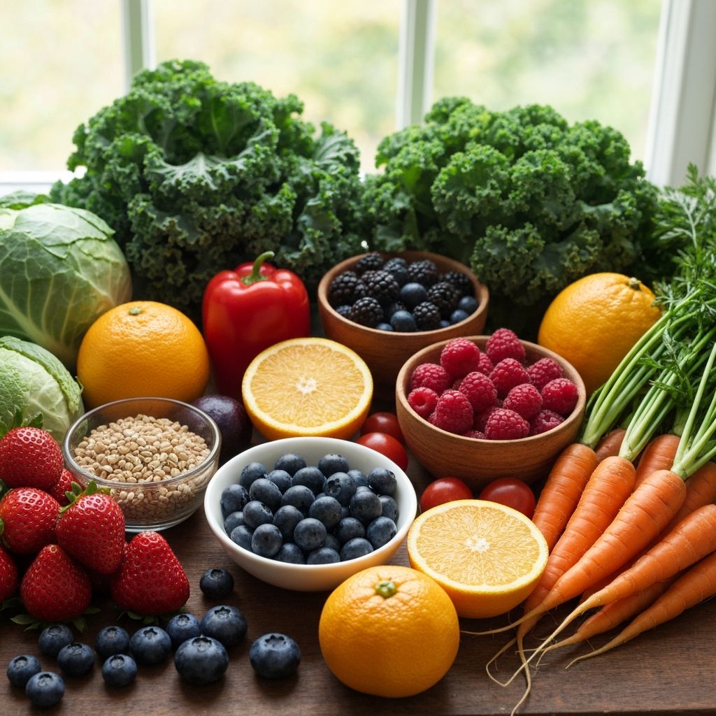 Foods rich in vitamins